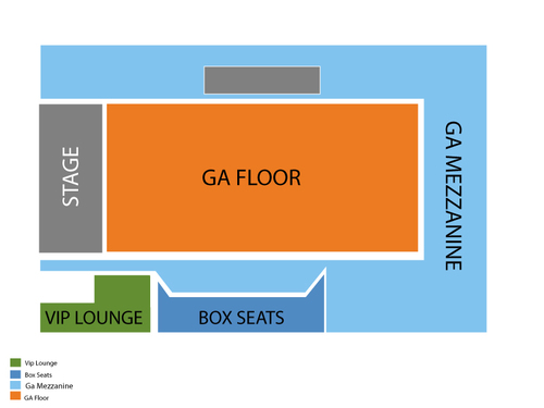 Fillmore Auditorium (Denver) Seating Chart