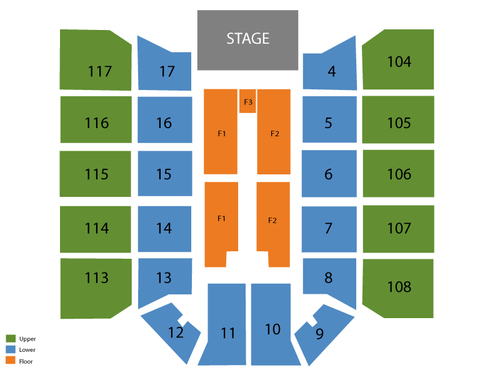 UCCU Center Seating Chart