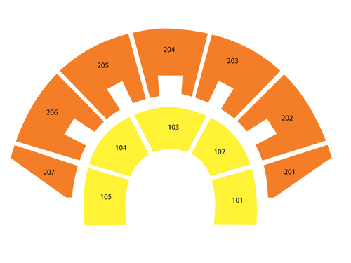 Cirque Du Soleil - Downtown Disney Seating Chart