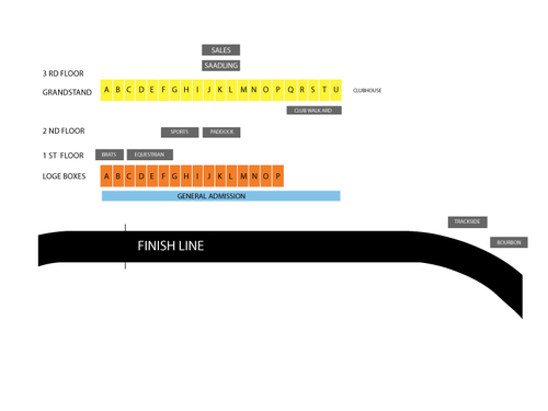 Keeneland Seating Chart