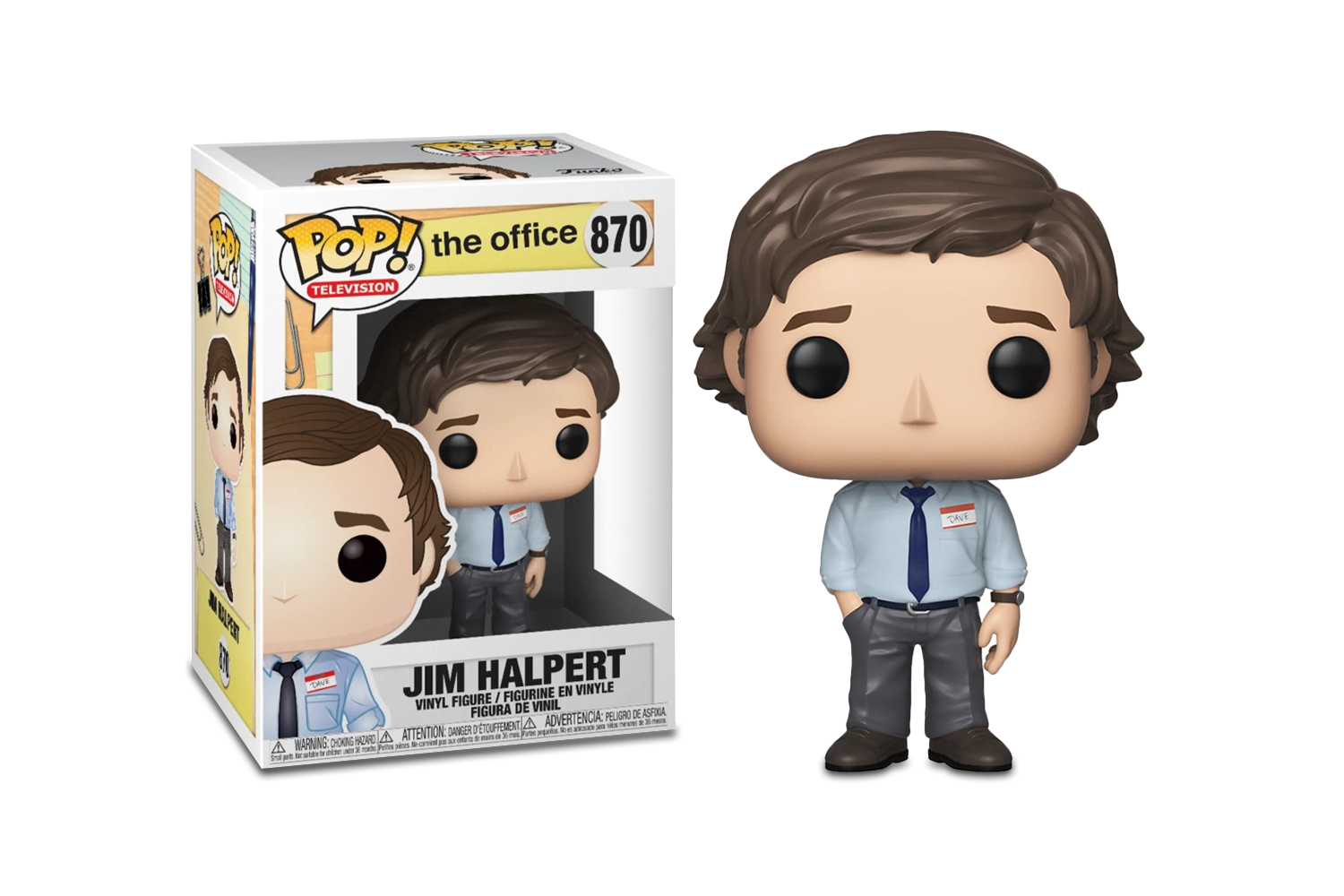 The Office Funko POP TV Vinyl Figure Jim Halpert 889698349031 eBay