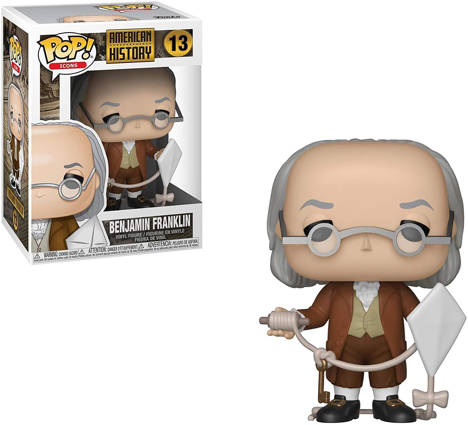 American History Funko POP Icons Vinyl Figure Benjamin Franklin eBay