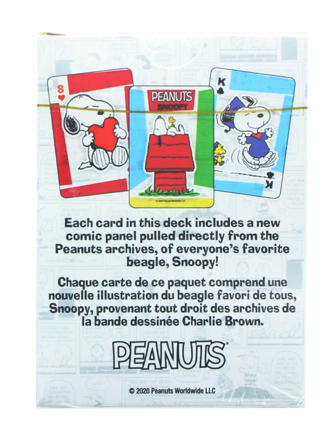 Peanuts Snoopy Playing Cards 52 Card Deck + 2 Jokers eBay