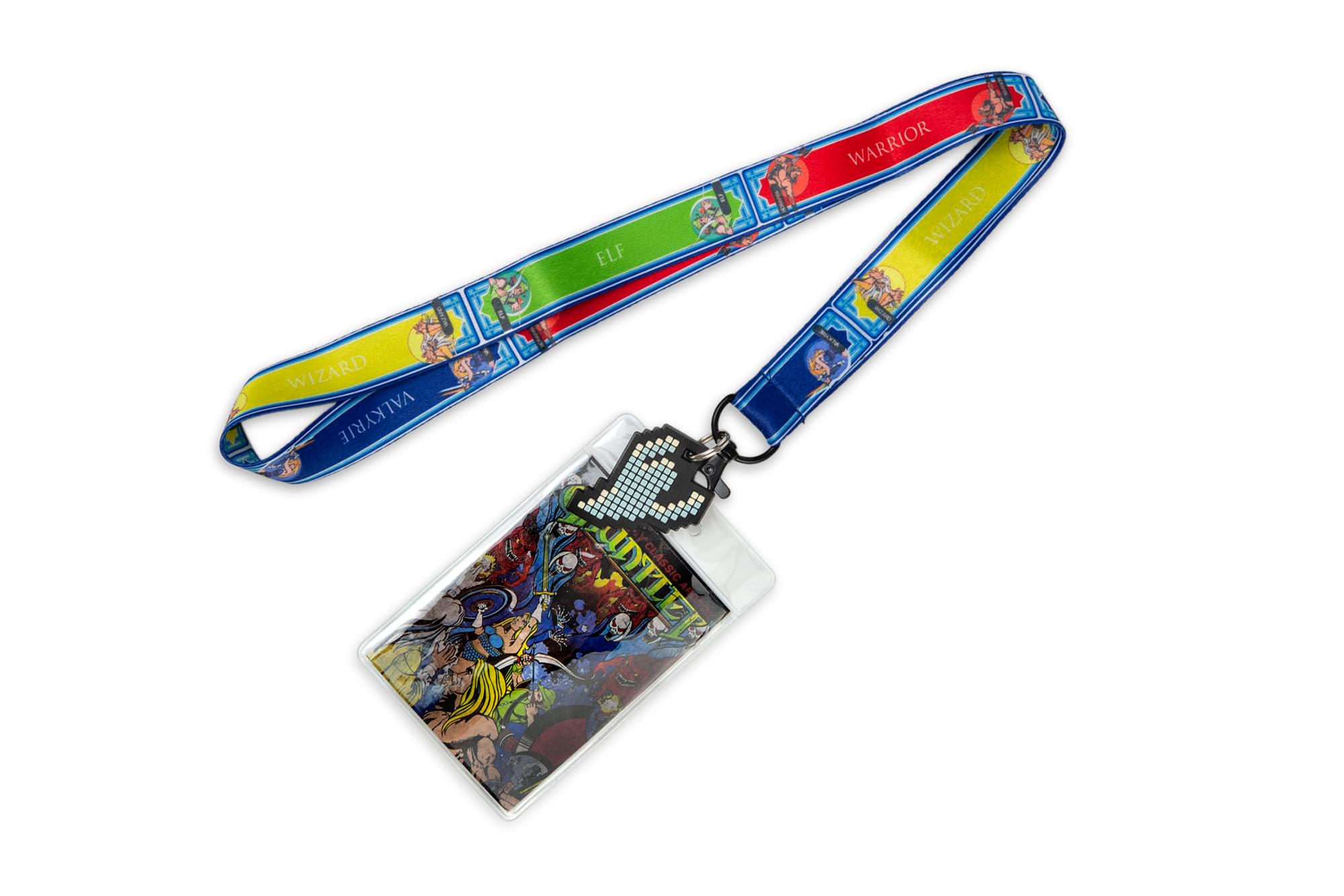 Midway Arcade Games Lanyard w/ ID Holder & Charm Gauntlet eBay