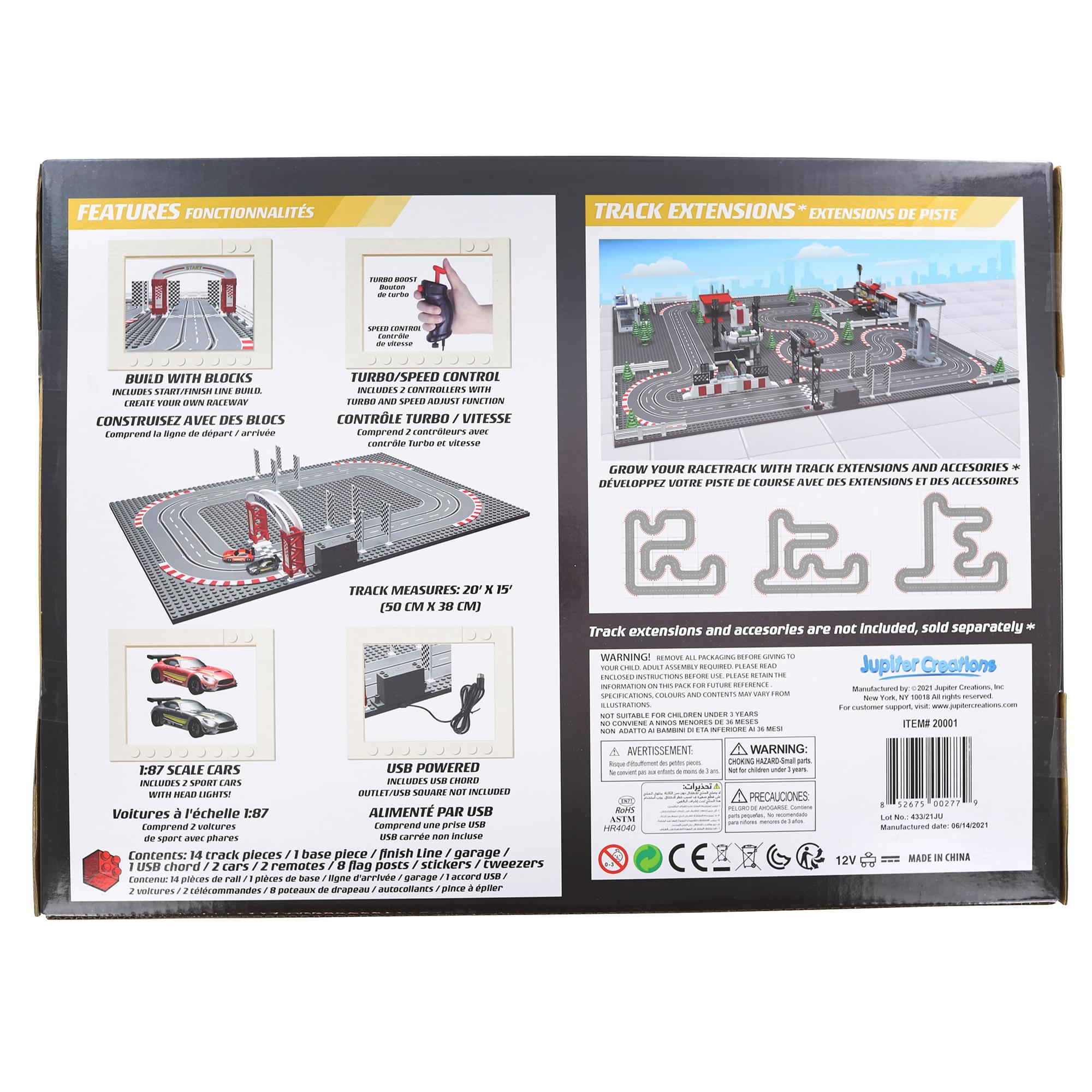 micro slot small slot car tracks