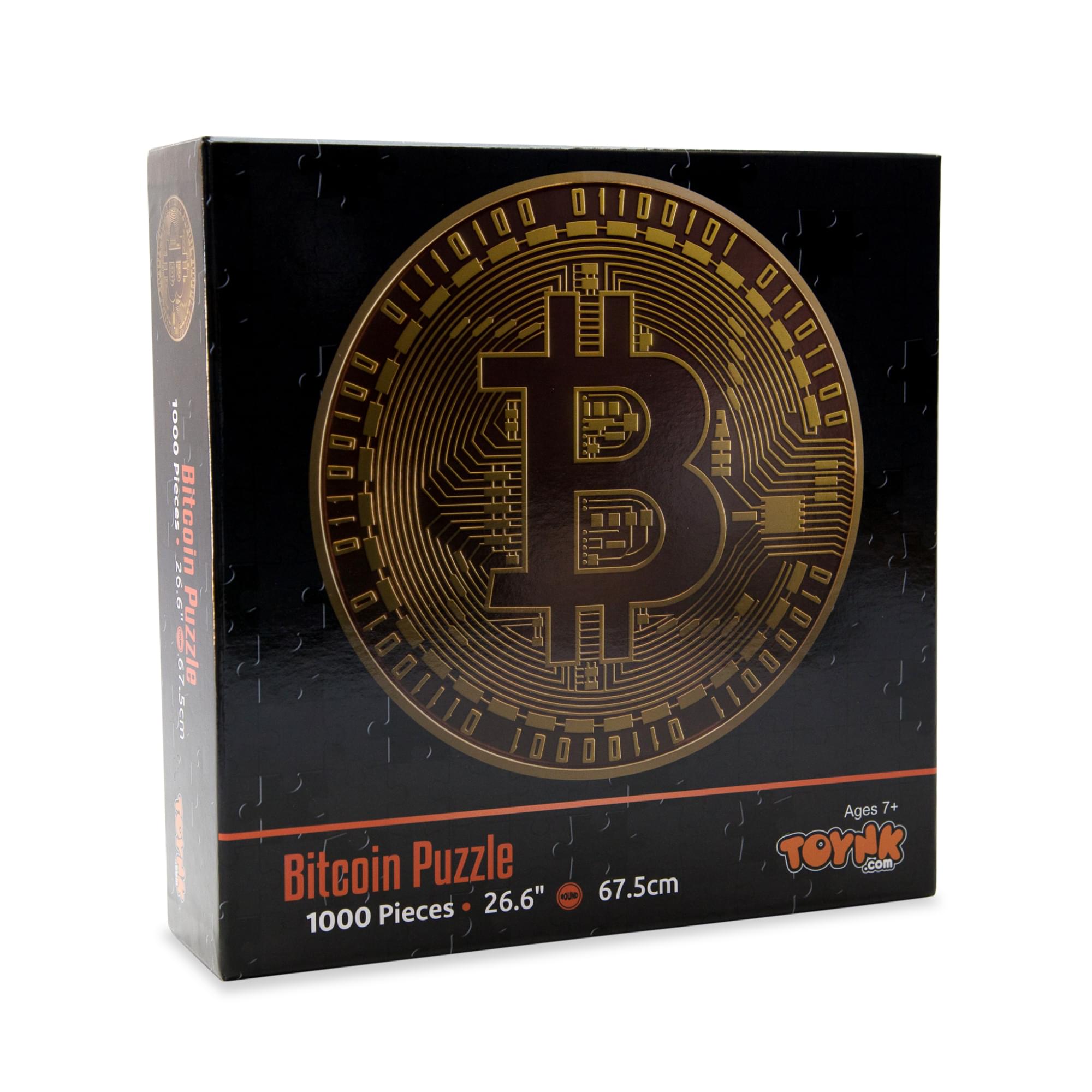 Bitcoin 1000-Piece Round Jigsaw Puzzle | Toynk Exclusive | eBay