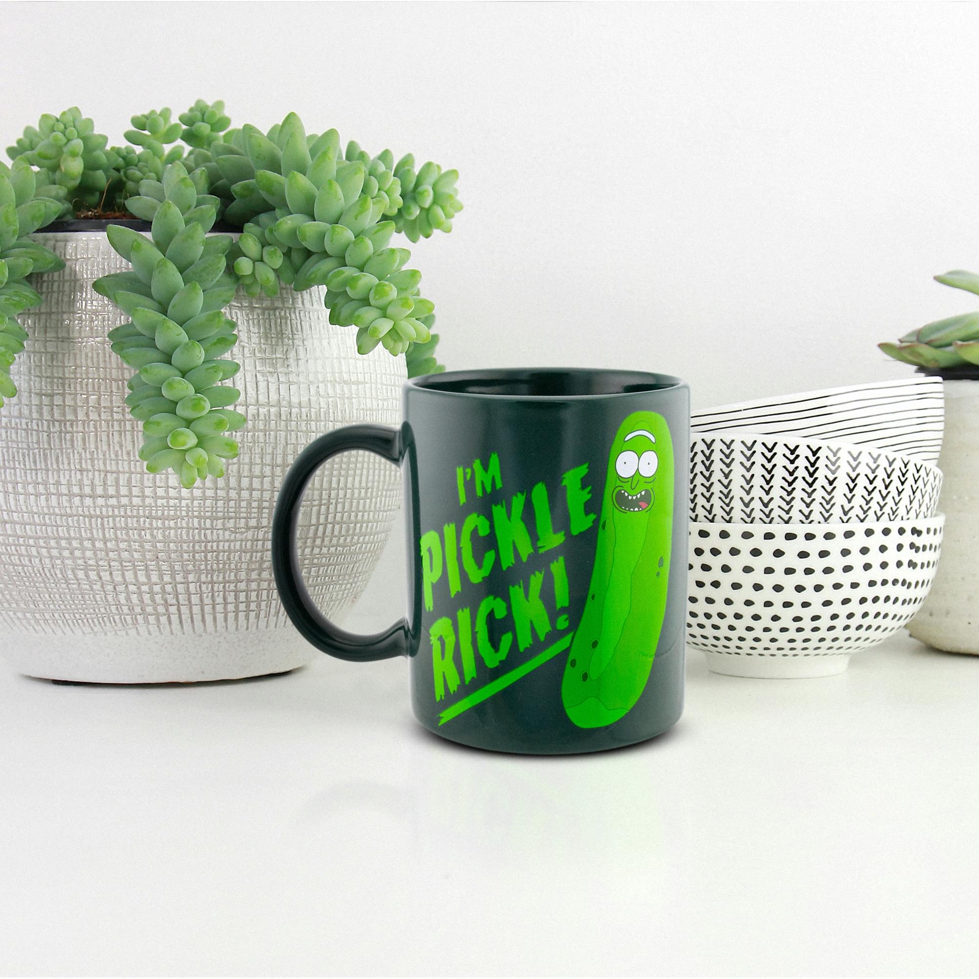 Rick and Morty Pickle Rick 12 Ounce Coffee Mug | eBay