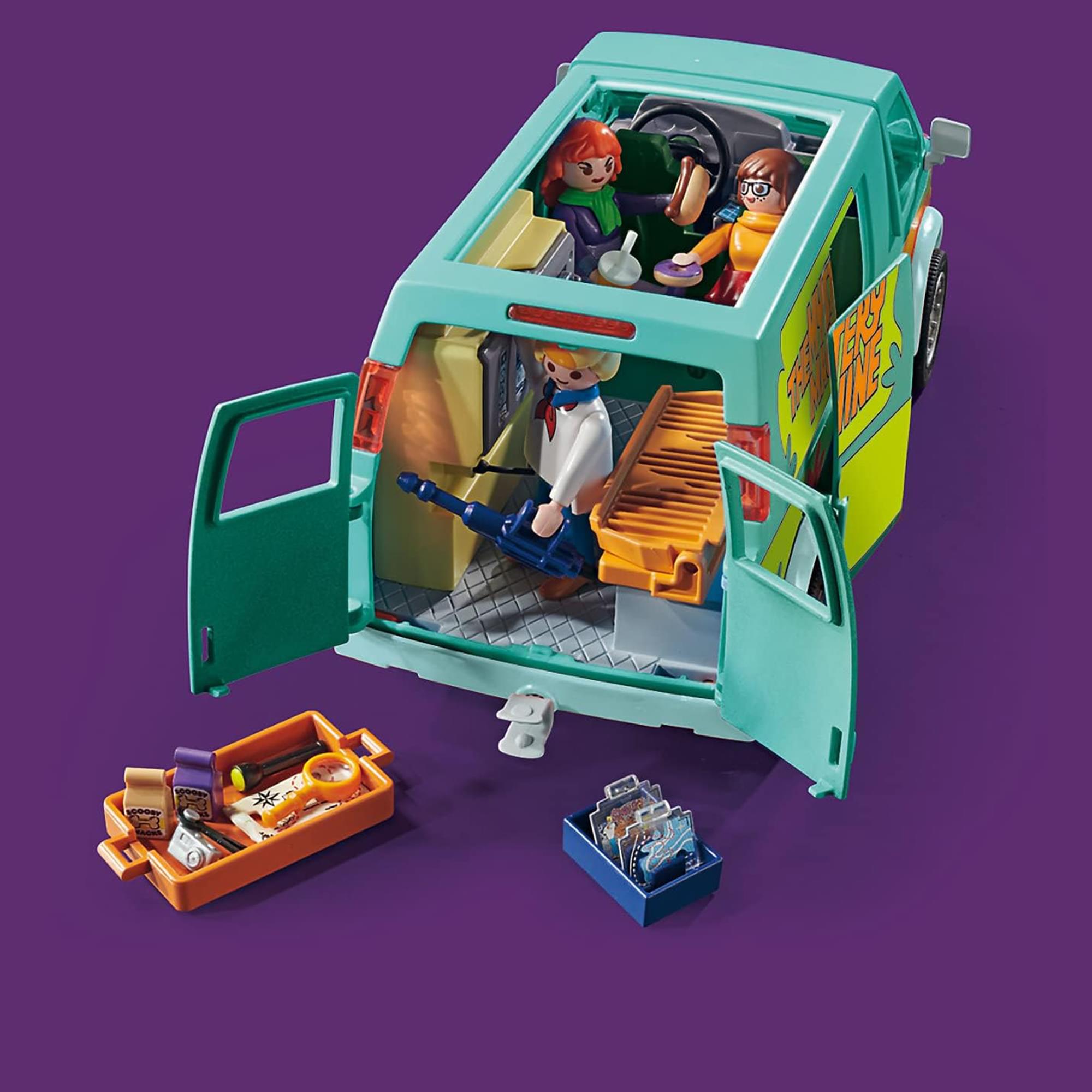 マリモ！ Scooby-Doo! Playmobil 70286 Mystery Machine Building Set