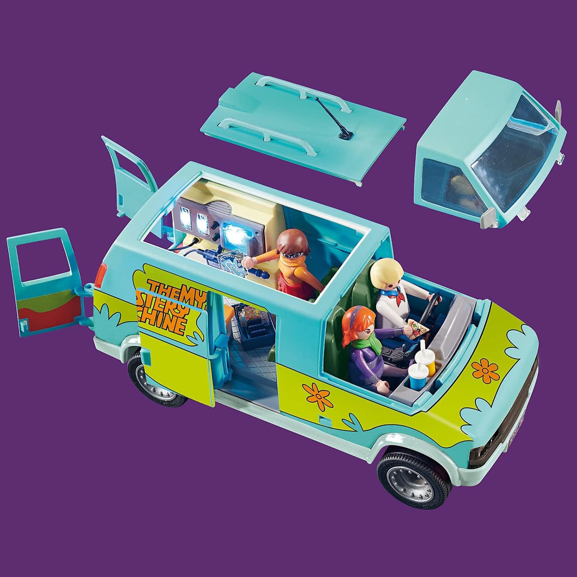 マリモ！ Scooby-Doo! Playmobil 70286 Mystery Machine Building Set