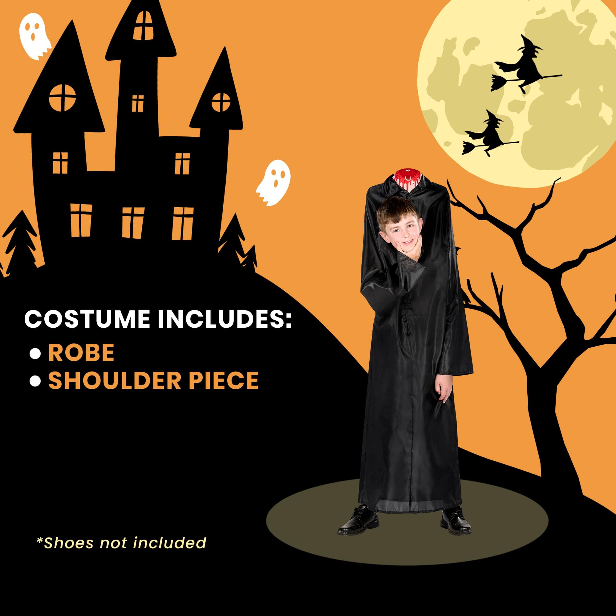 ヴィソン　ショルダー Headless Horseman Child Costume | One Size | eBay