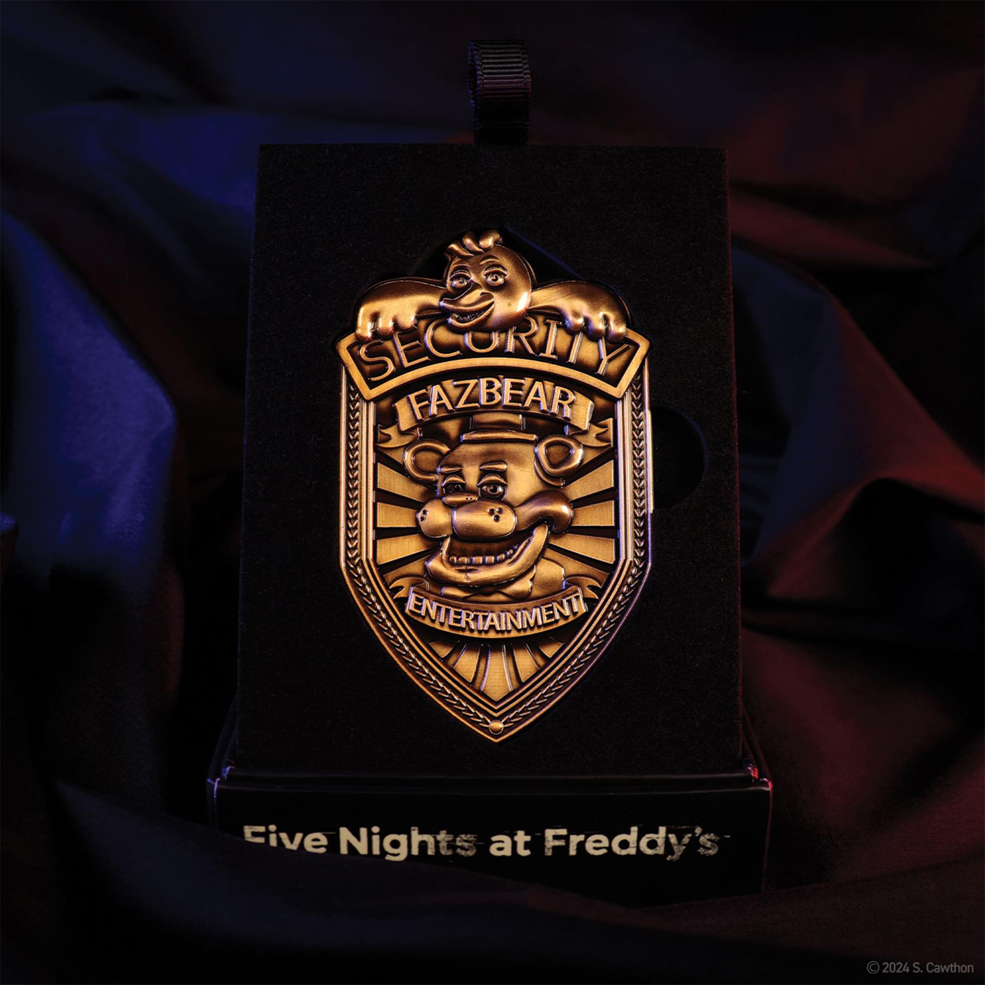 Five Nights At Freddy's Security ピンバッジ Five Nights At Freddy's Security Badge Limited Edition Metal