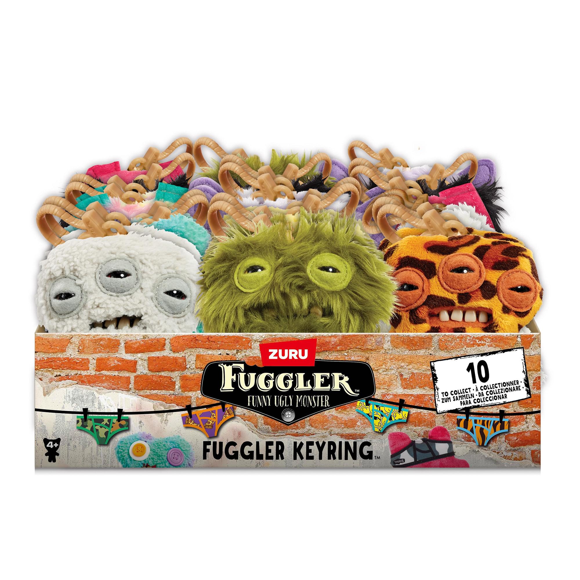 FUGGLER FUNNY UGLY MONSTER 5体コンプリートセット Fuggler Chaos Crew Multipack Walmart exclusive by ZURU, Funny Ugly