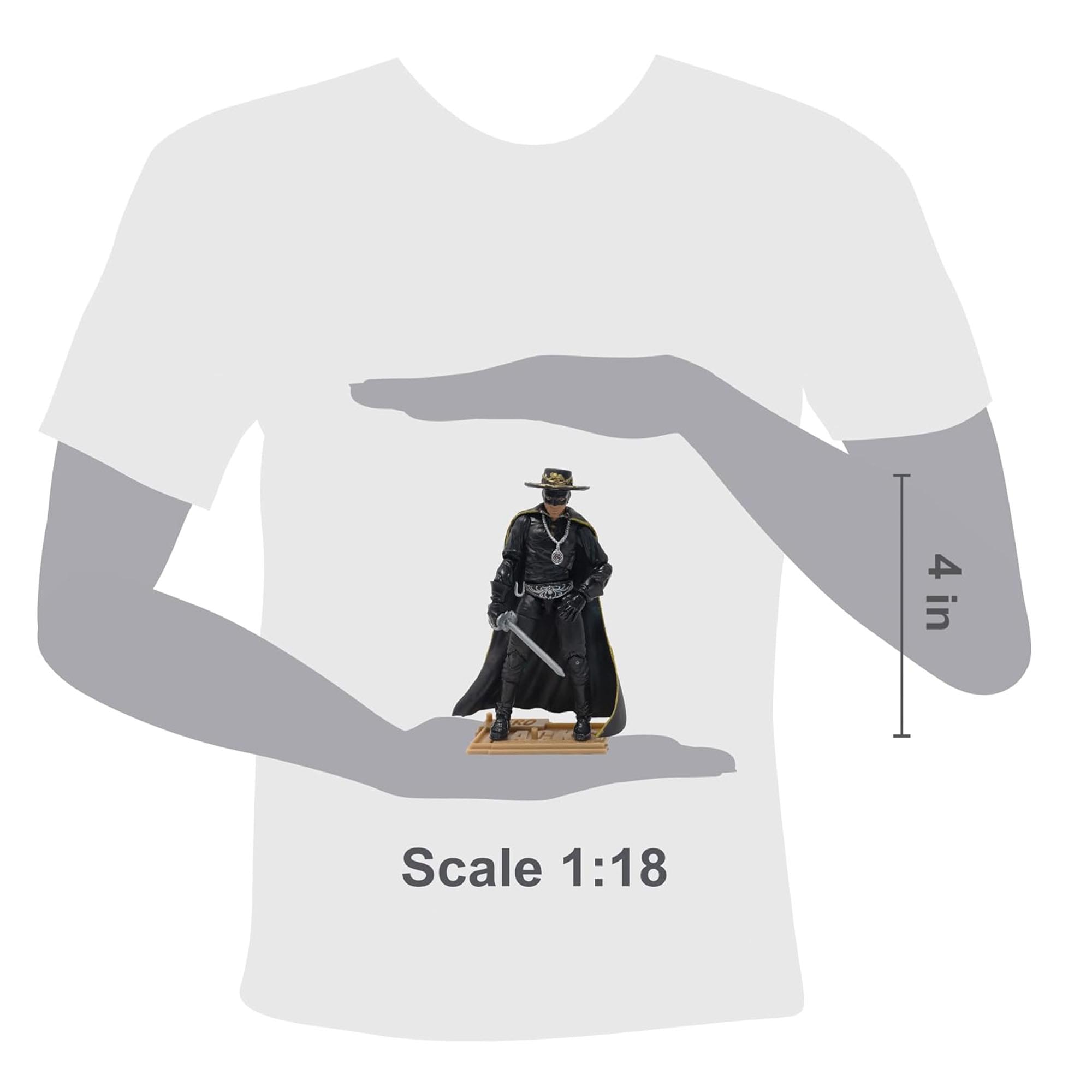 The Mask of Zorro Hero H.A.C.K.S. Action Figure | Alejandro