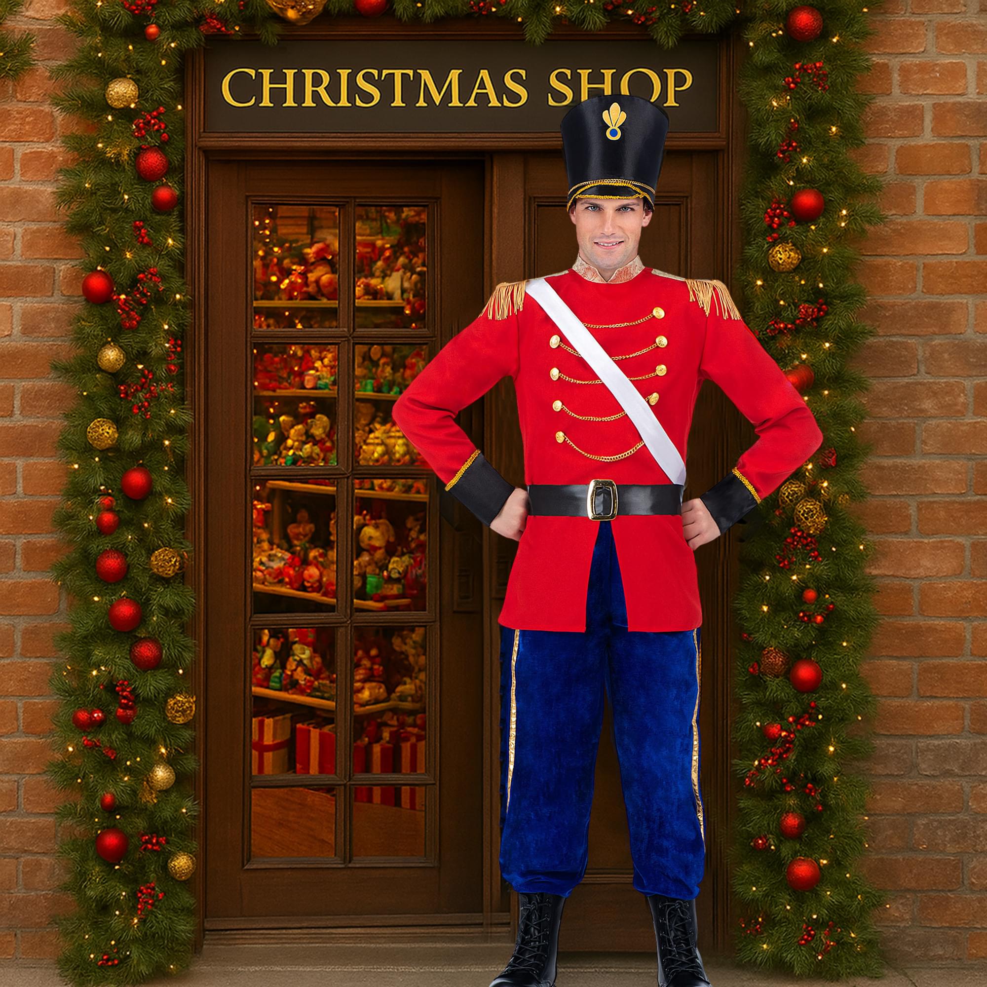 Toy Soldier Adult Men's Costume