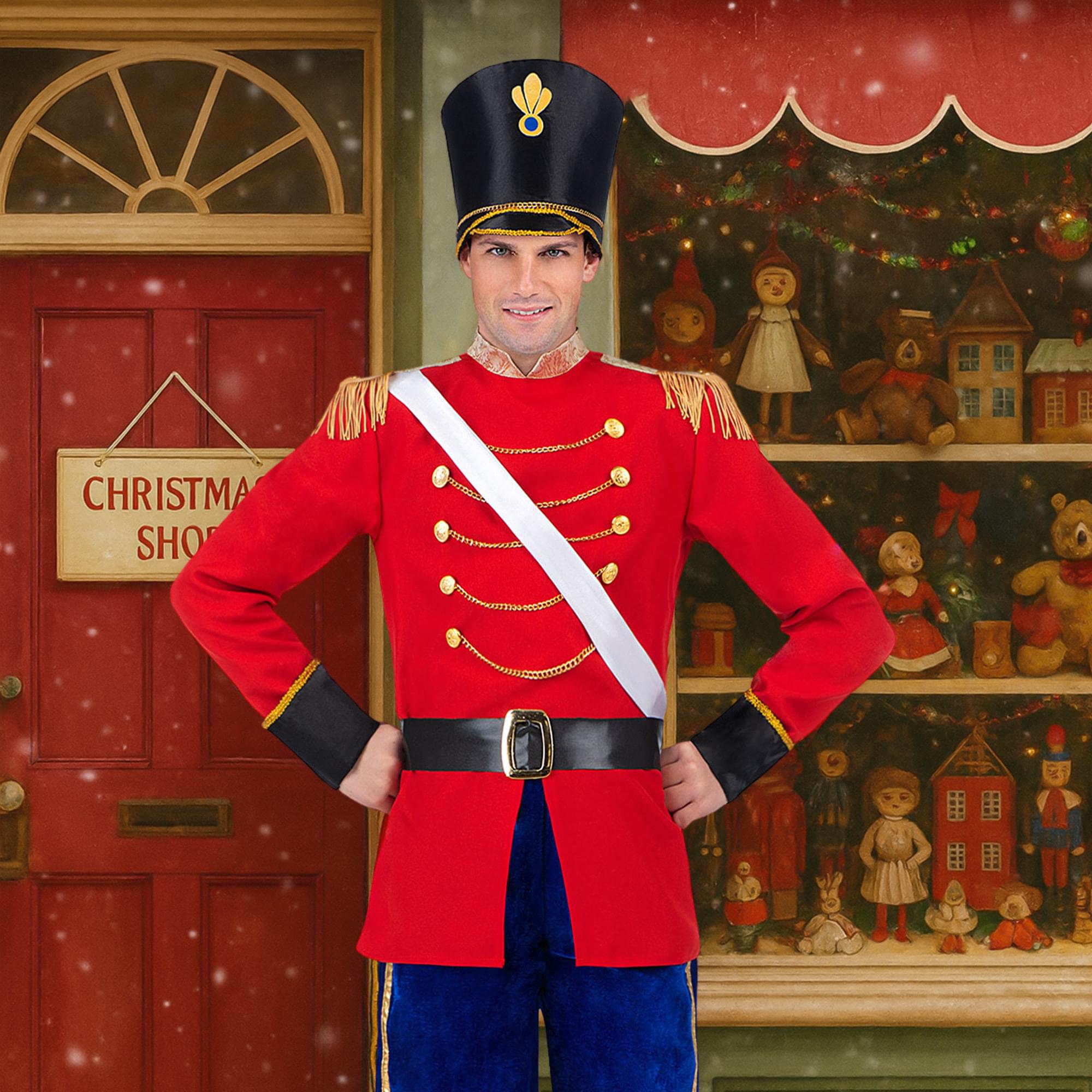 Toy Soldier Adult Men's Costume