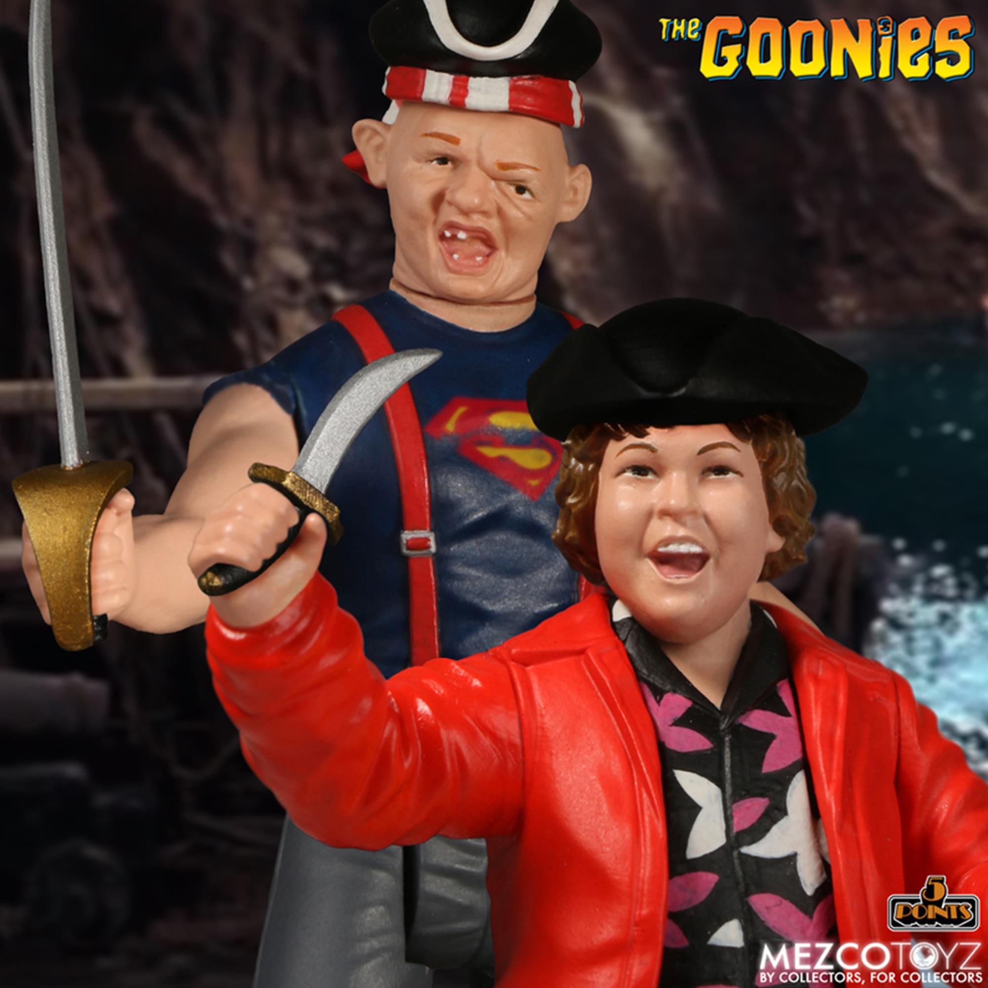 The Goonies 5 Points Action Figure Set | Mouth, Mikey, Chunk, Data