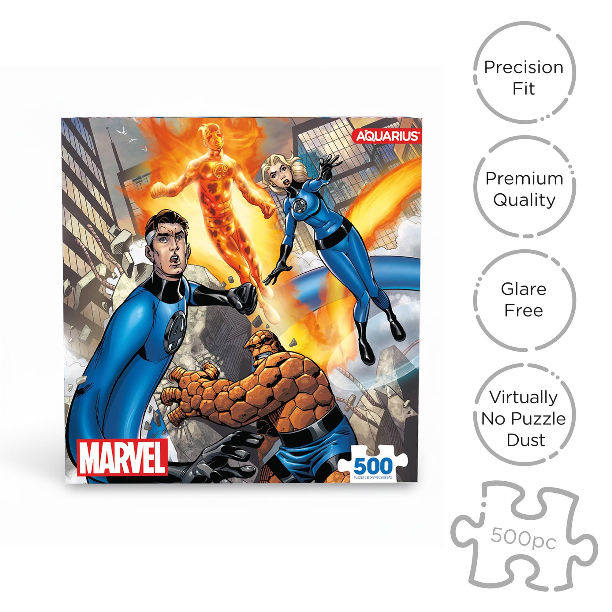 Marvel Fantastic Four 500 Piece Jigsaw Puzzle | eBay