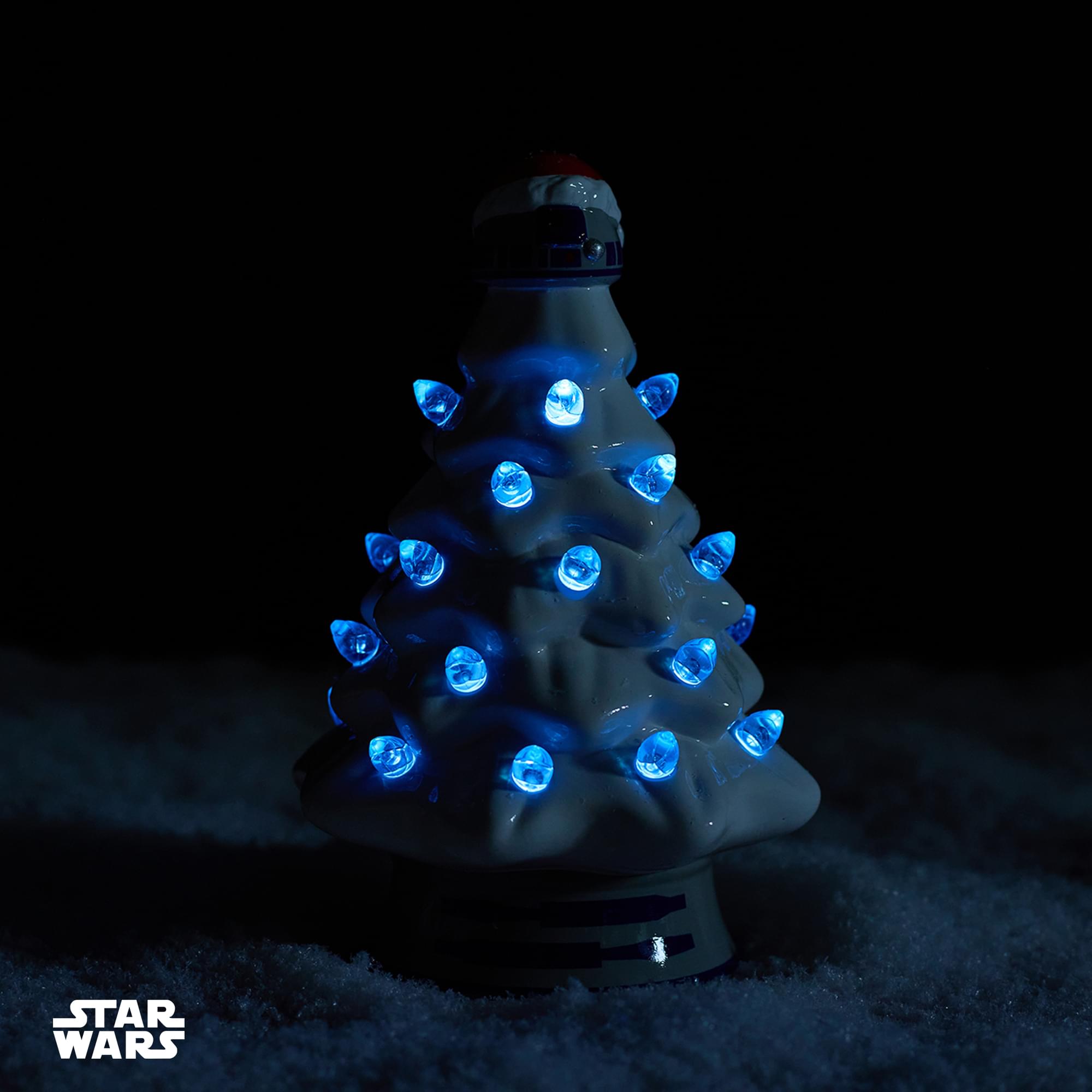 Star Wars R2-D2 Light-Up Ceramic Christmas Tree | 6 Inches Tall | eBay