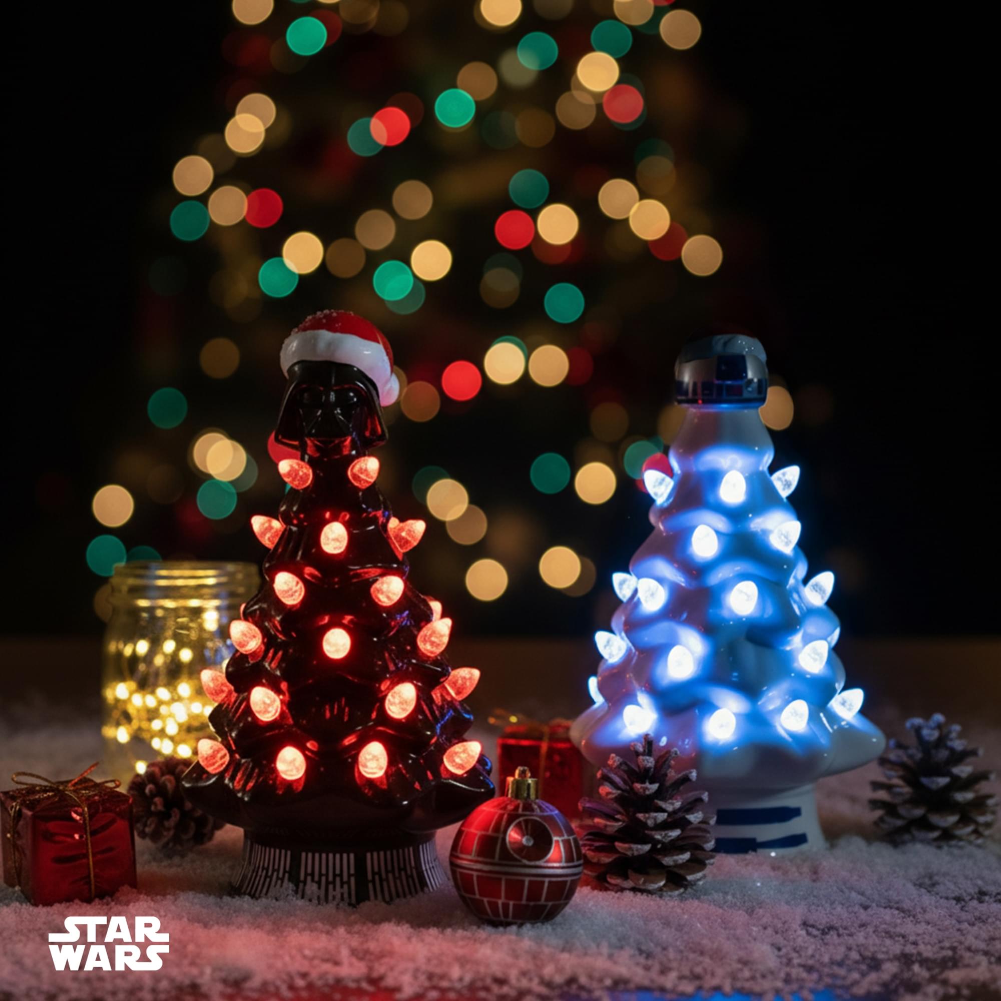 Star Wars R2-D2 Light-Up Ceramic Christmas Tree | 6 Inches Tall | eBay