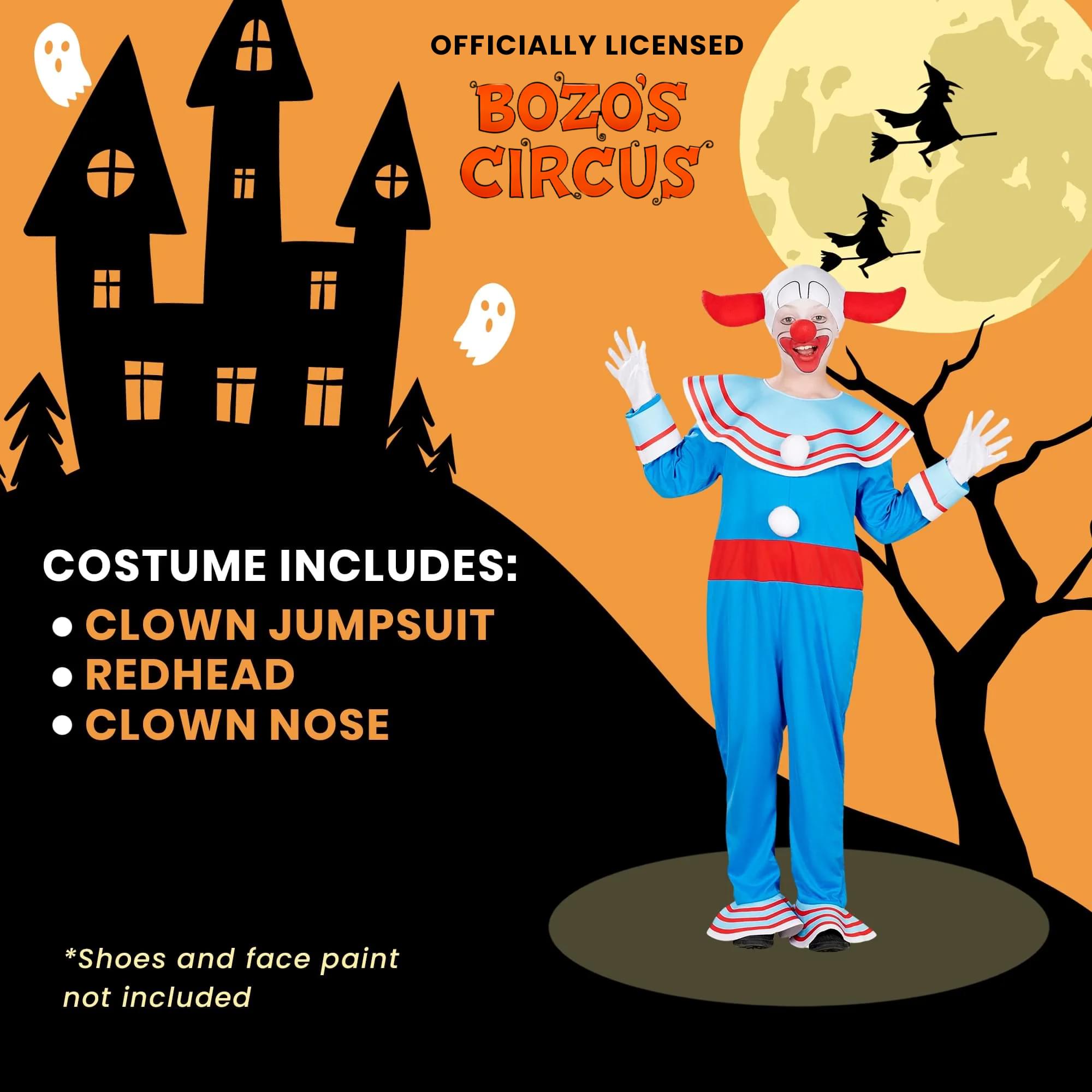 Bozo The Clown Child Costume