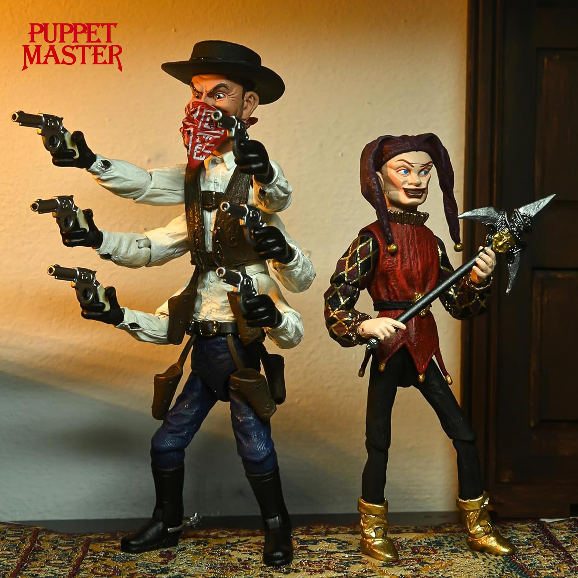 Puppet Master Action Figure 2-Pack | Six-Shooter & Jester | eBay