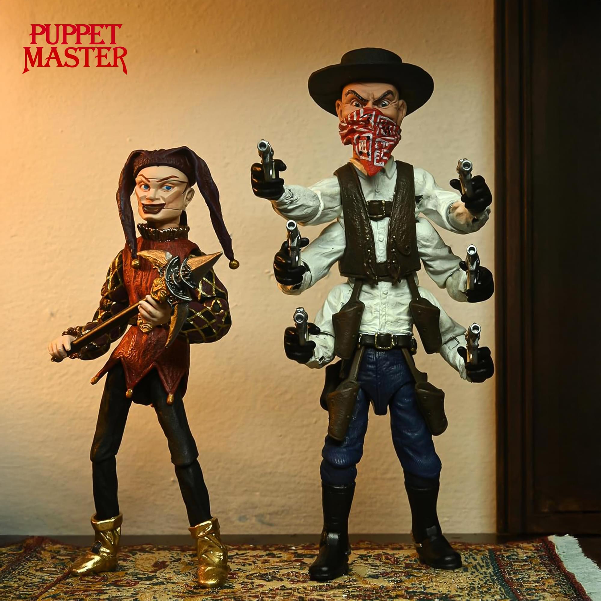 Puppet Master Action Figure 2-Pack | Six-Shooter & Jester | eBay