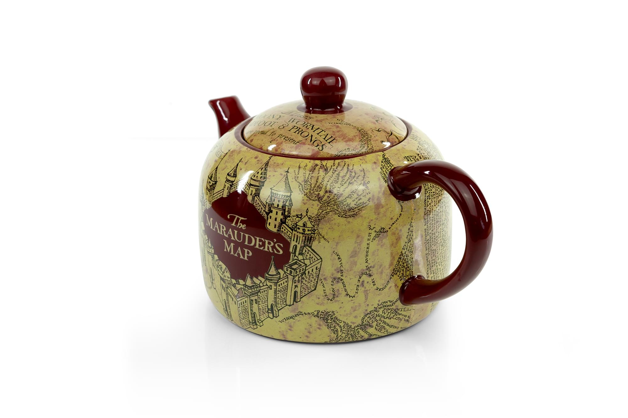 Harry Potter Marauder's Map Teapot Decorative Collectible 40Ounce
