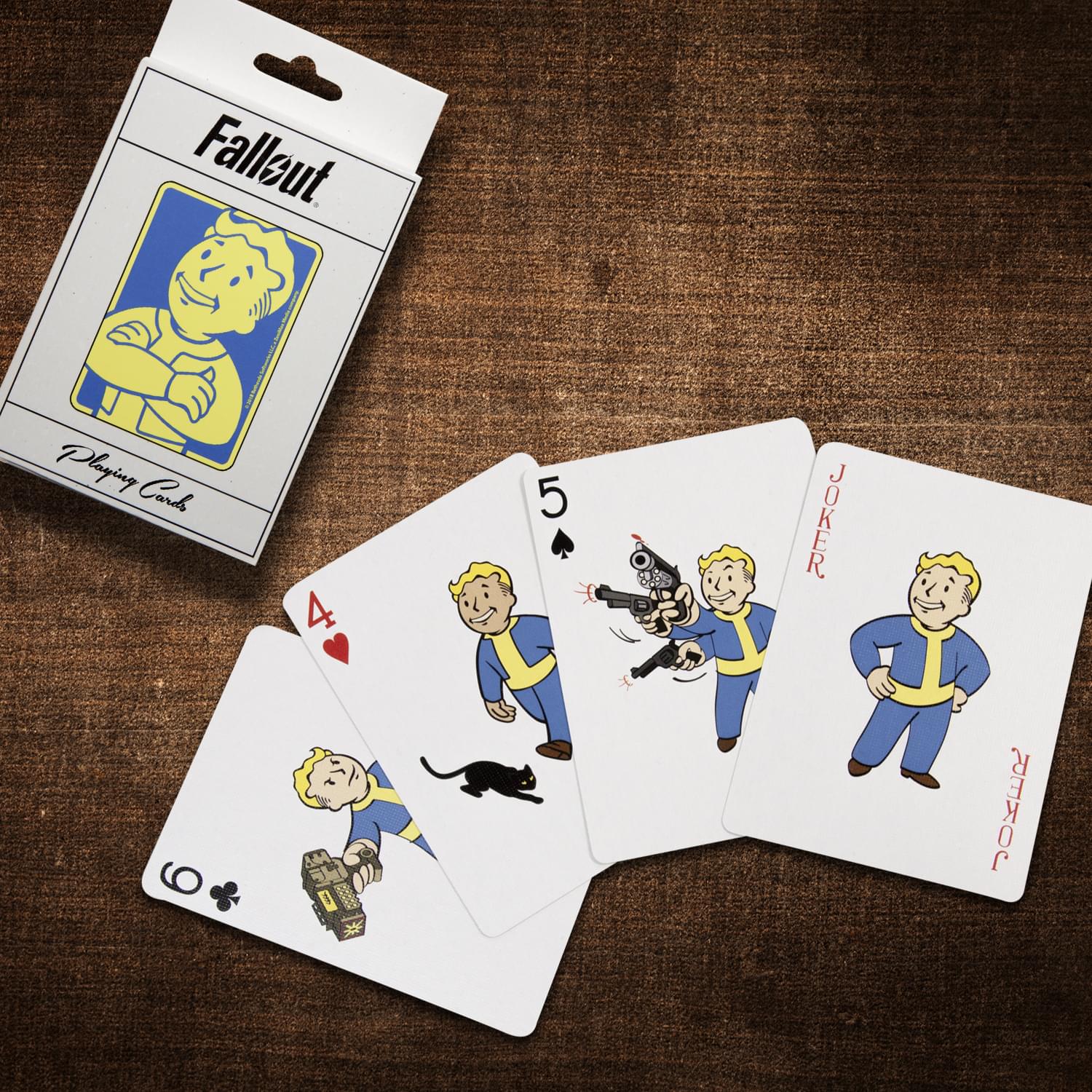 Fallout Vault Boy Playing Cards 849795043966 eBay