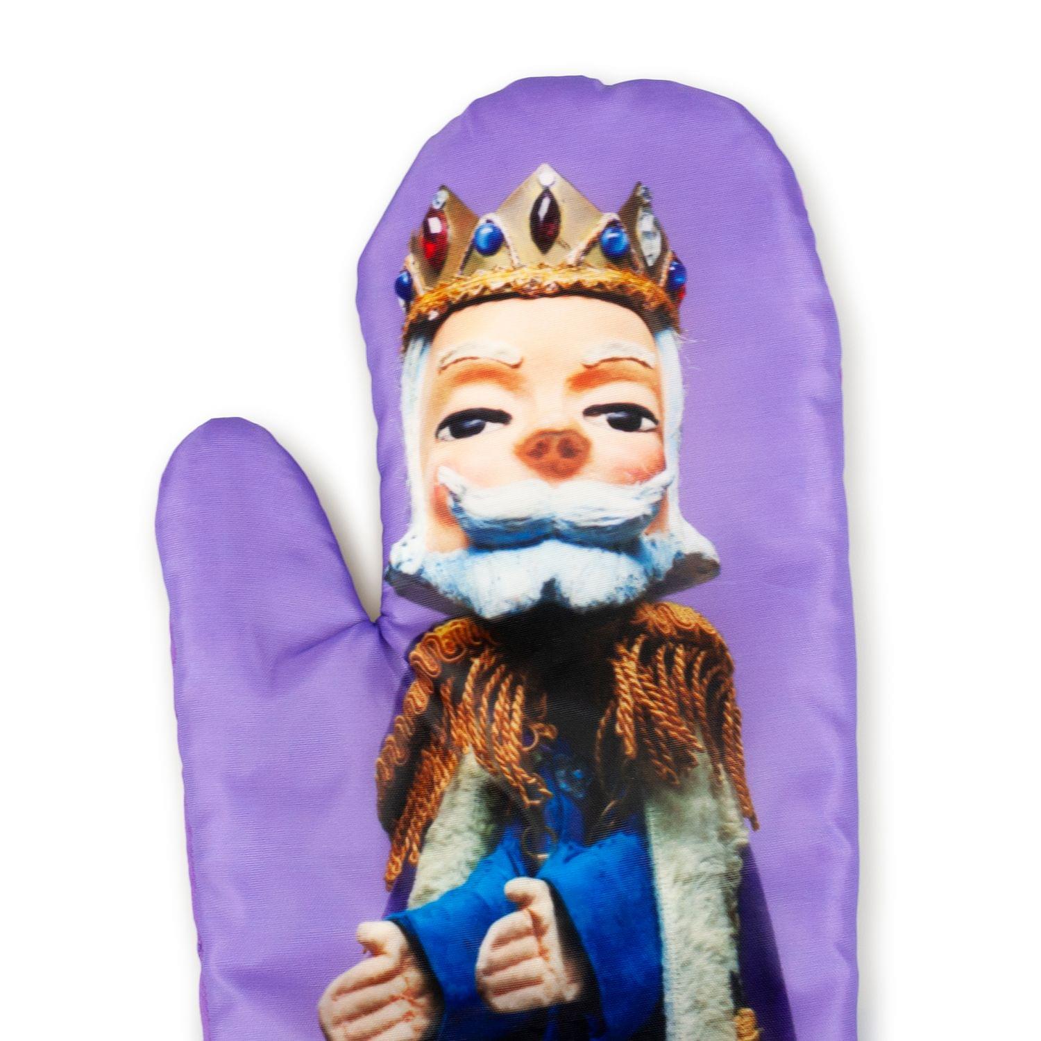 Mister Rogers Neighborhood King Friday Puppet Oven Mitt TV Show