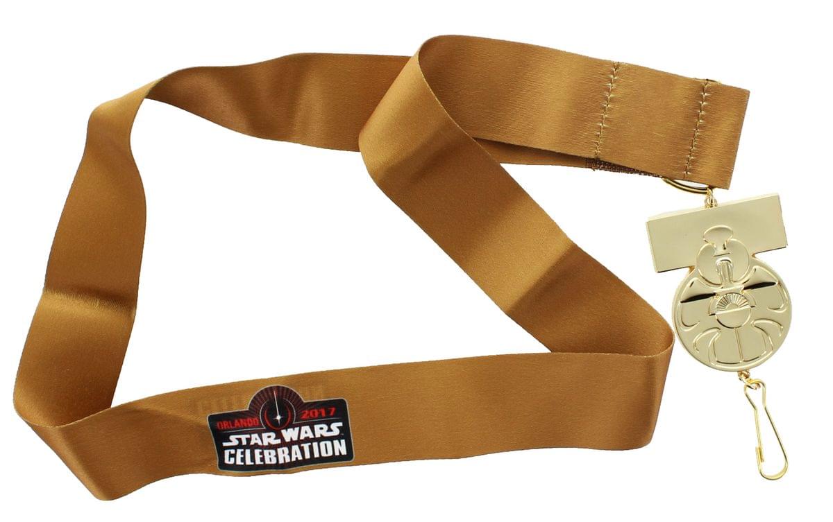 Star Wars Celebration 40th Anniversary Yavin Medal Replica Lanyard eBay