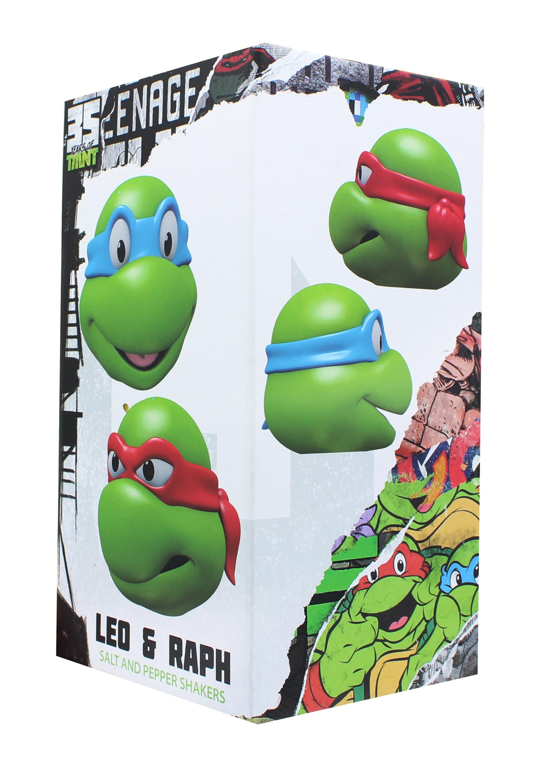 Teenage Mutant Ninja Turtles Leo and Raph Ceramic Salt & Pepper Shaker