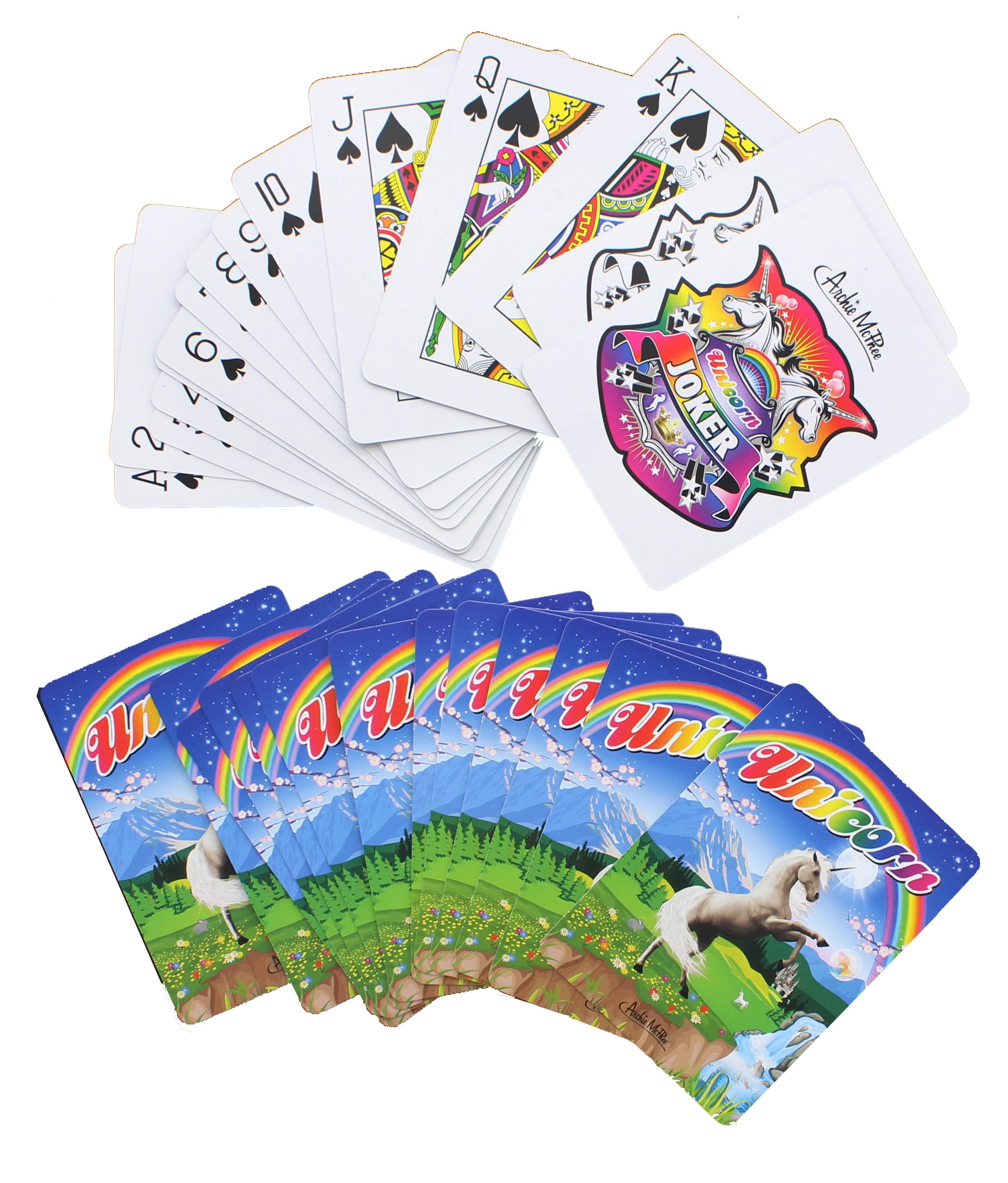 Unicorn Novelty Playing Cards 52 Card Deck 739048128475 eBay