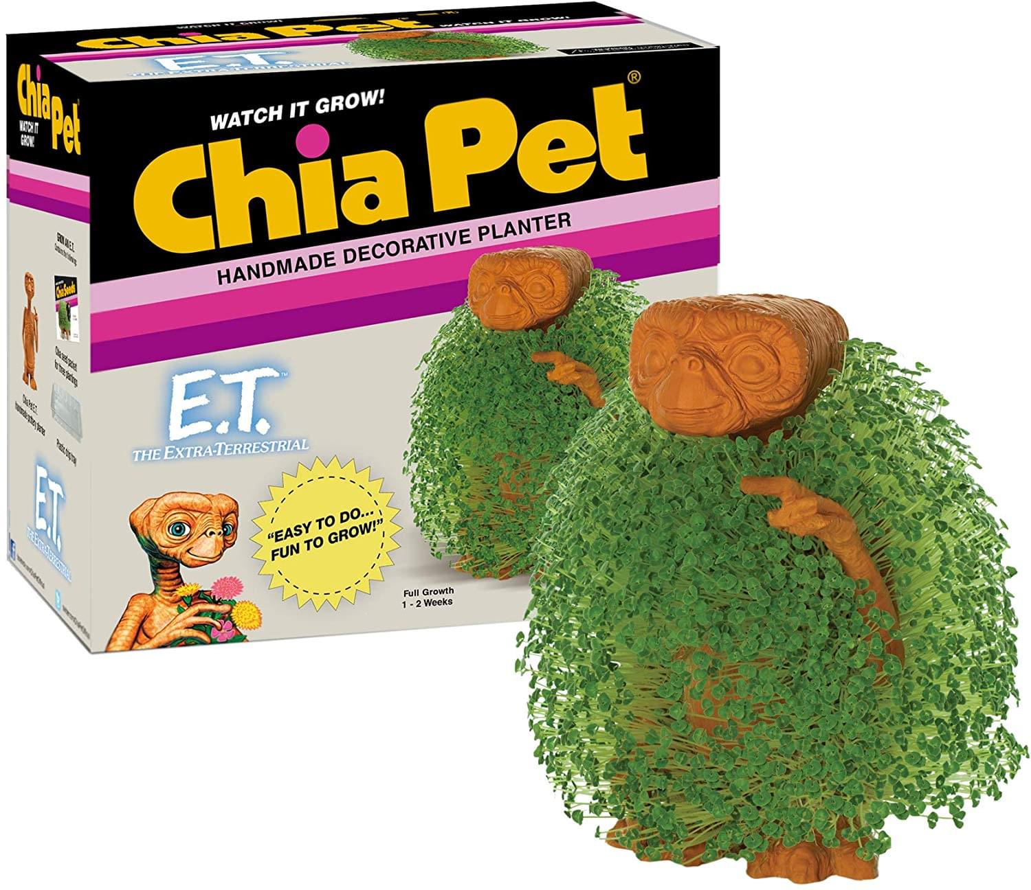 E.T. The Extra Terrestrial Chia Pet Decorative Planter eBay