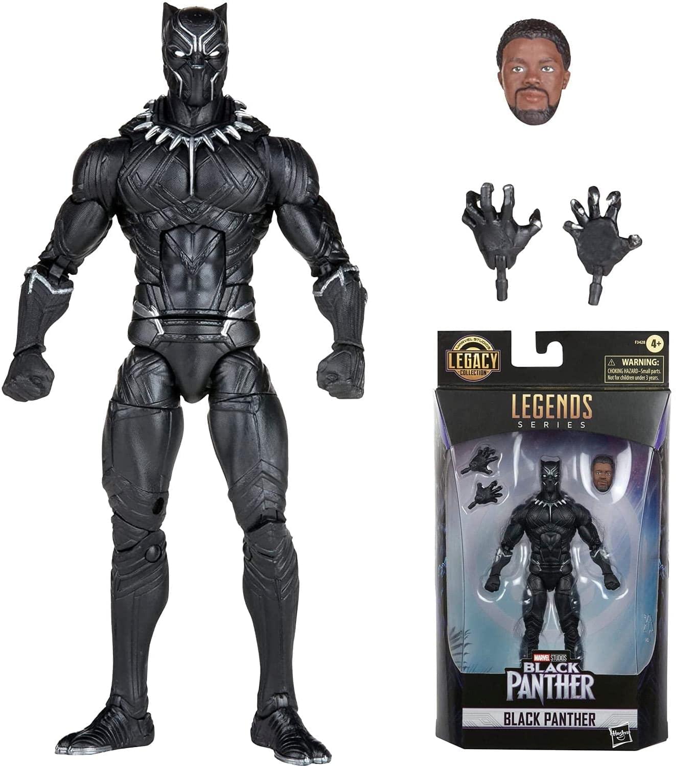 Marvel Legends 6 Inch Action Figure | Black Panther 630509547999