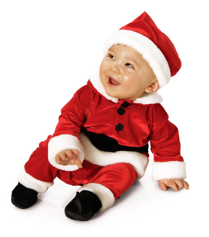 Baby 4t Santa Costume Miss Santa Claus Velvet Christmas Dress
