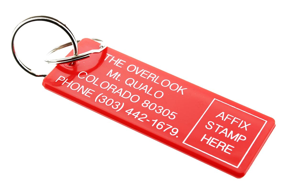 The Overlook Hotel Room 237 Keychain Room Key Tag Replica from The