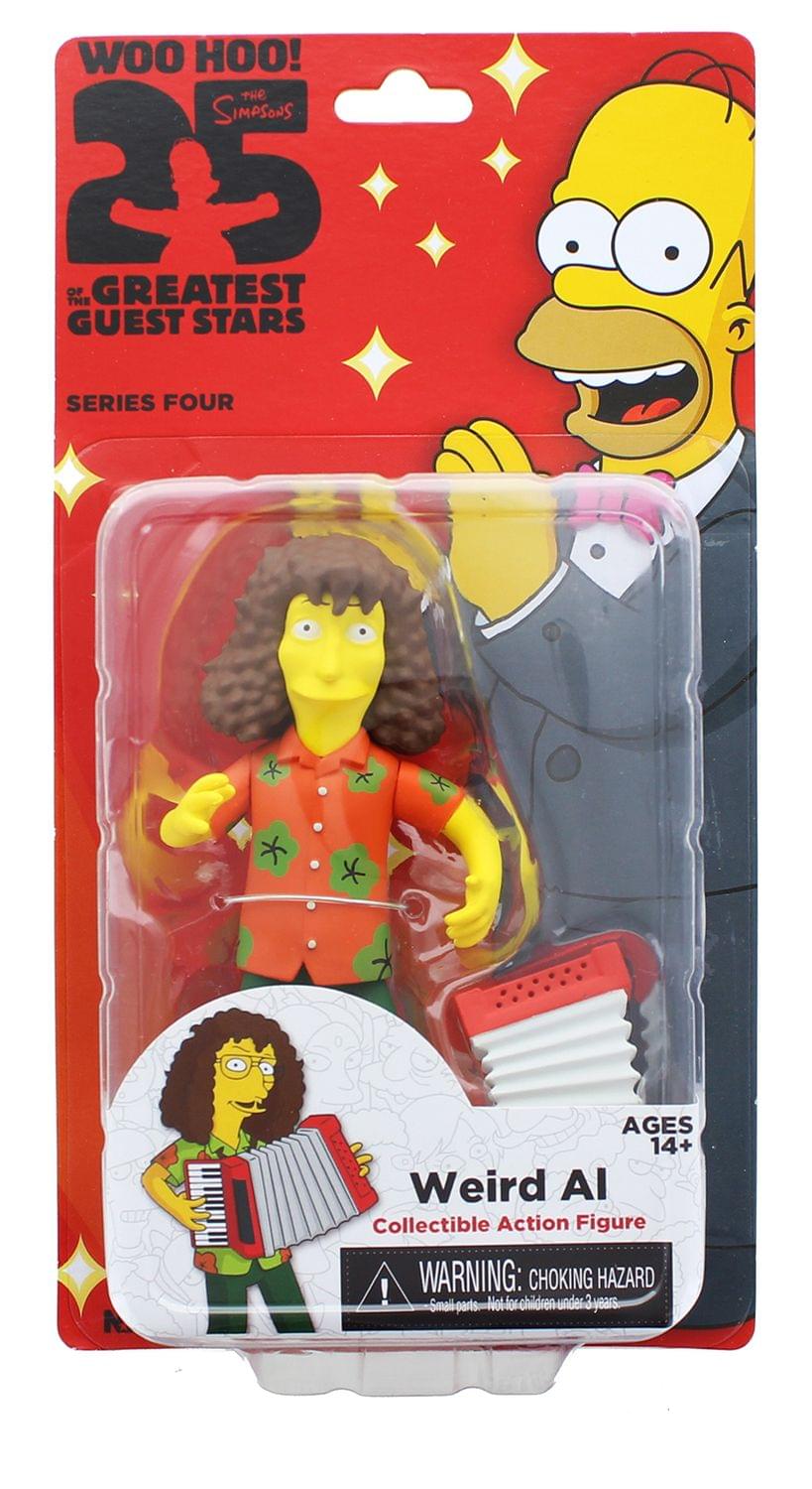 The Simpsons 25 Greatest Guest Stars Series 4 Figure, Weird Al