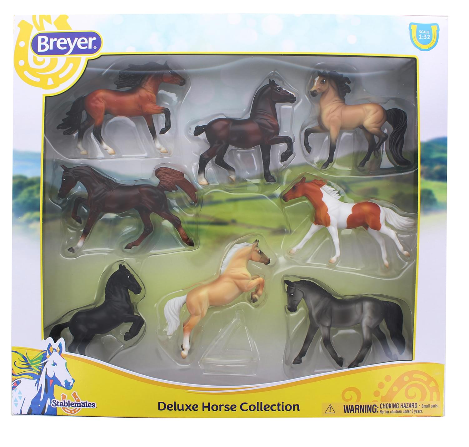 Breyer Stablemates 132 Deluxe Horse Collection 8 Model Horses