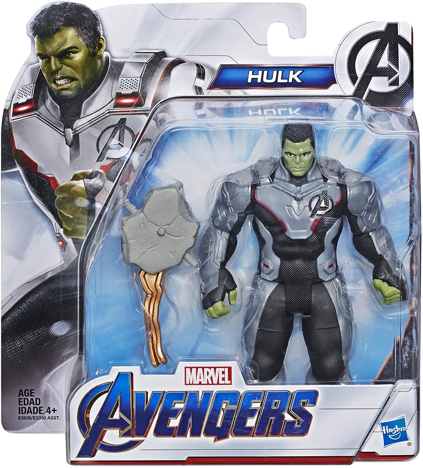 Marvel Avengers Endgame 6 Inch Action Figure Team Suit Hulk eBay