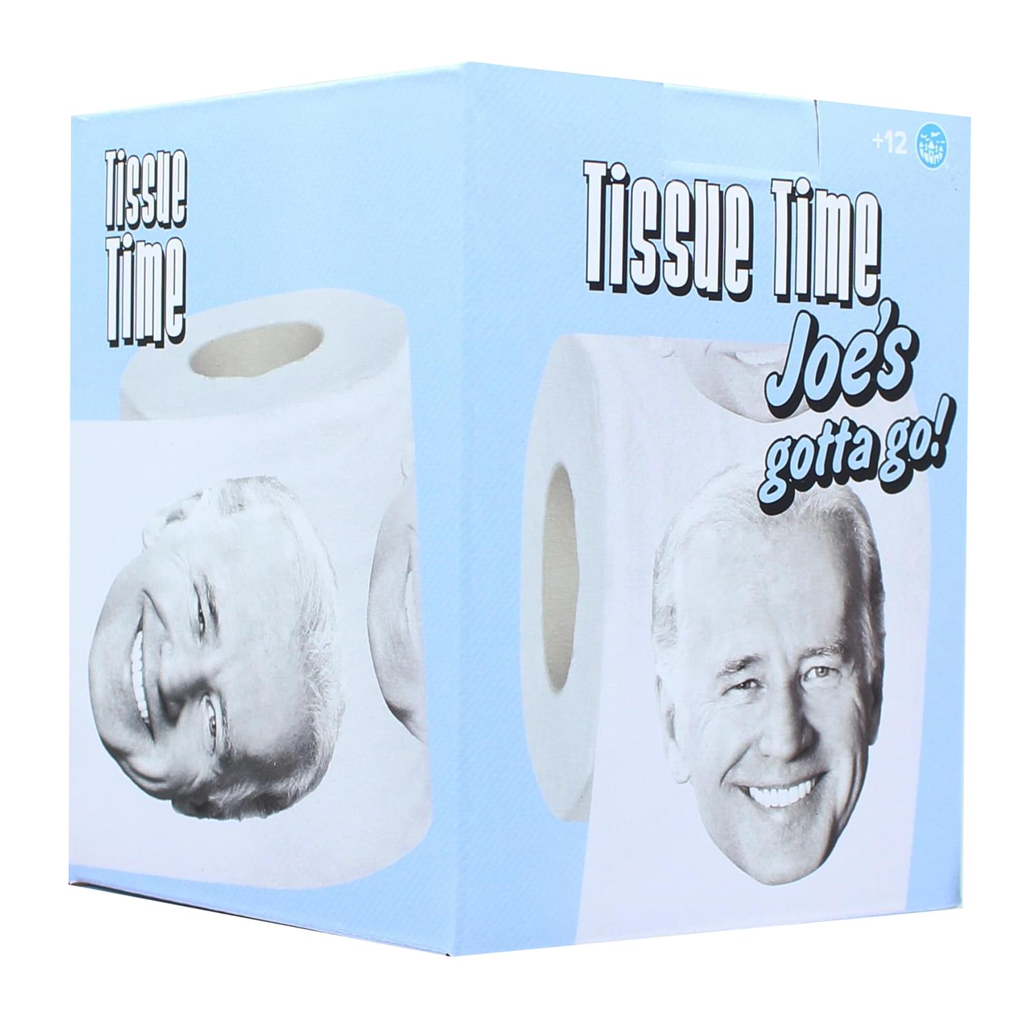 Play Visions Tissue Time Joe Biden Joeâ€™s Gotta Go Novelty Toilet