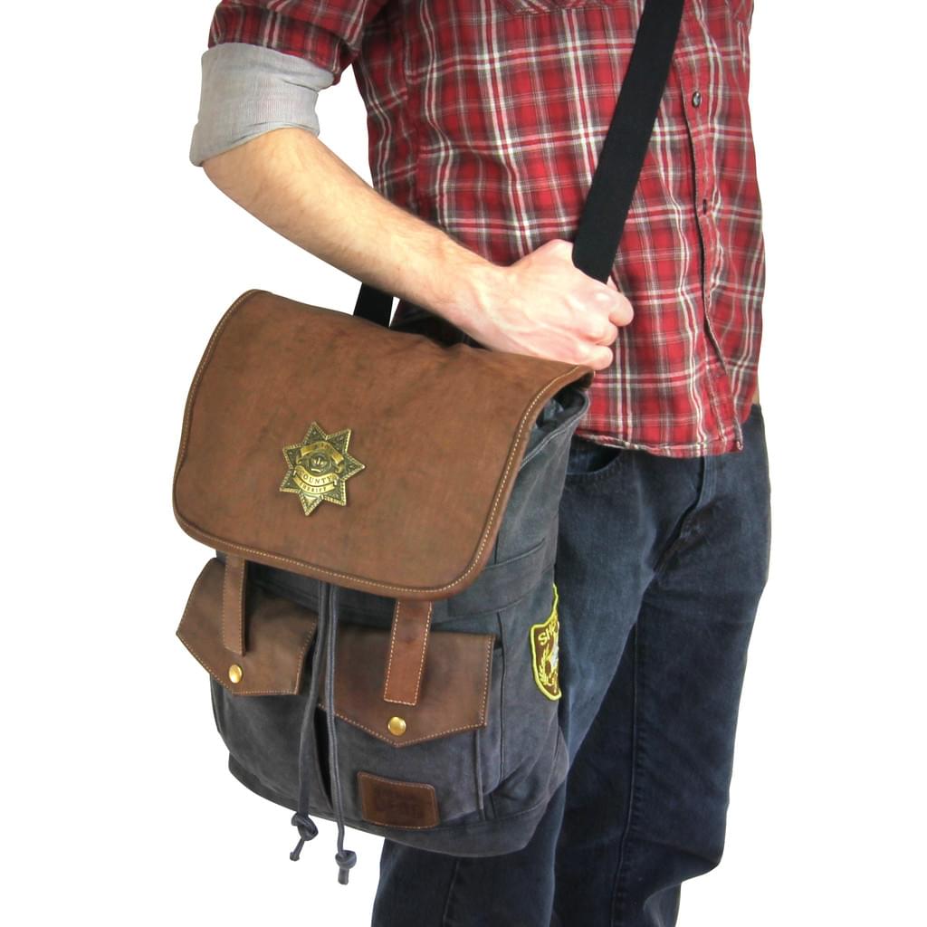 The Walking Dead Rick's Sheriff Backpack (Black) eBay
