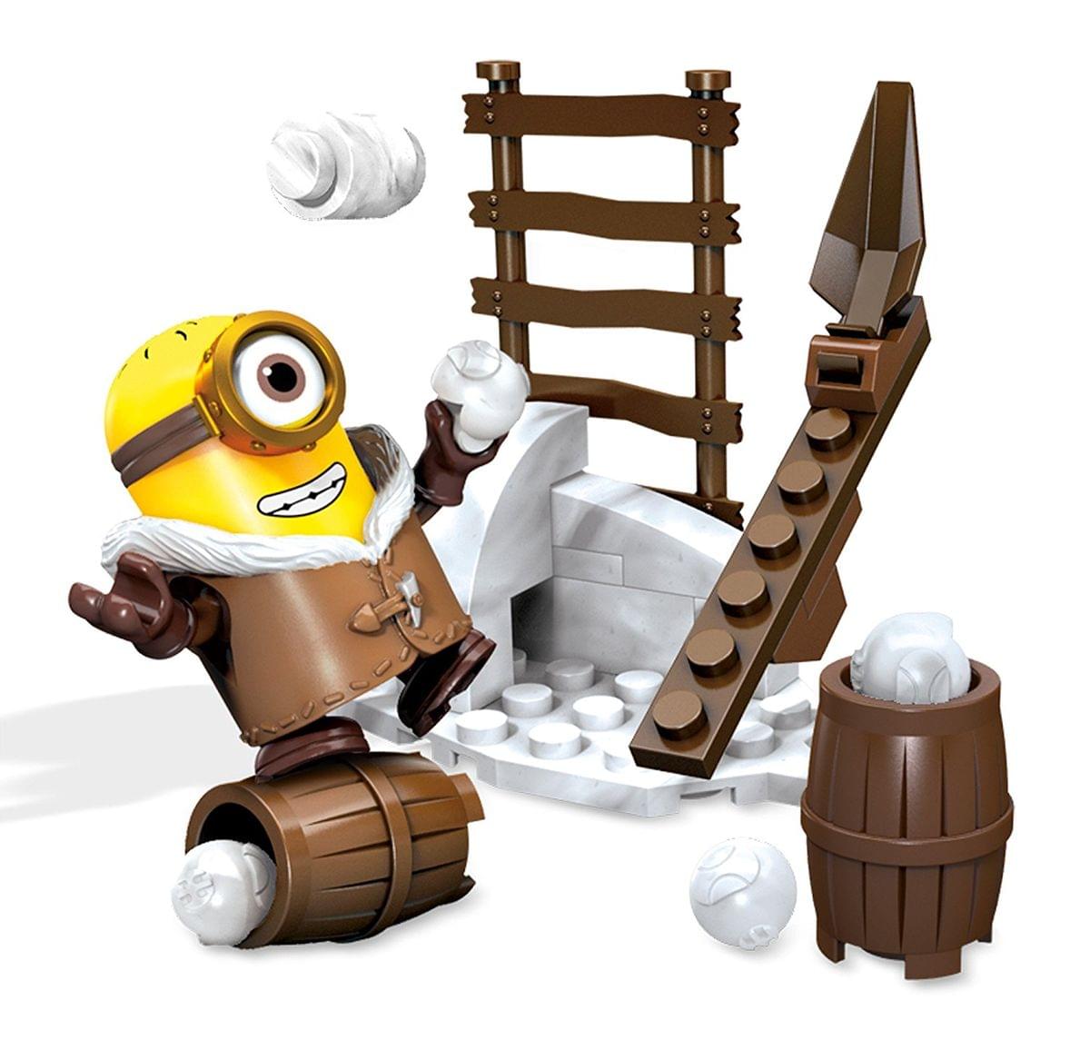 Minions Mega Bloks 26Piece Construction Set Snowball Fight