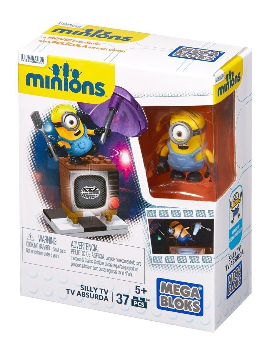 Minions Mega Bloks 37Piece Construction Set Silly TV