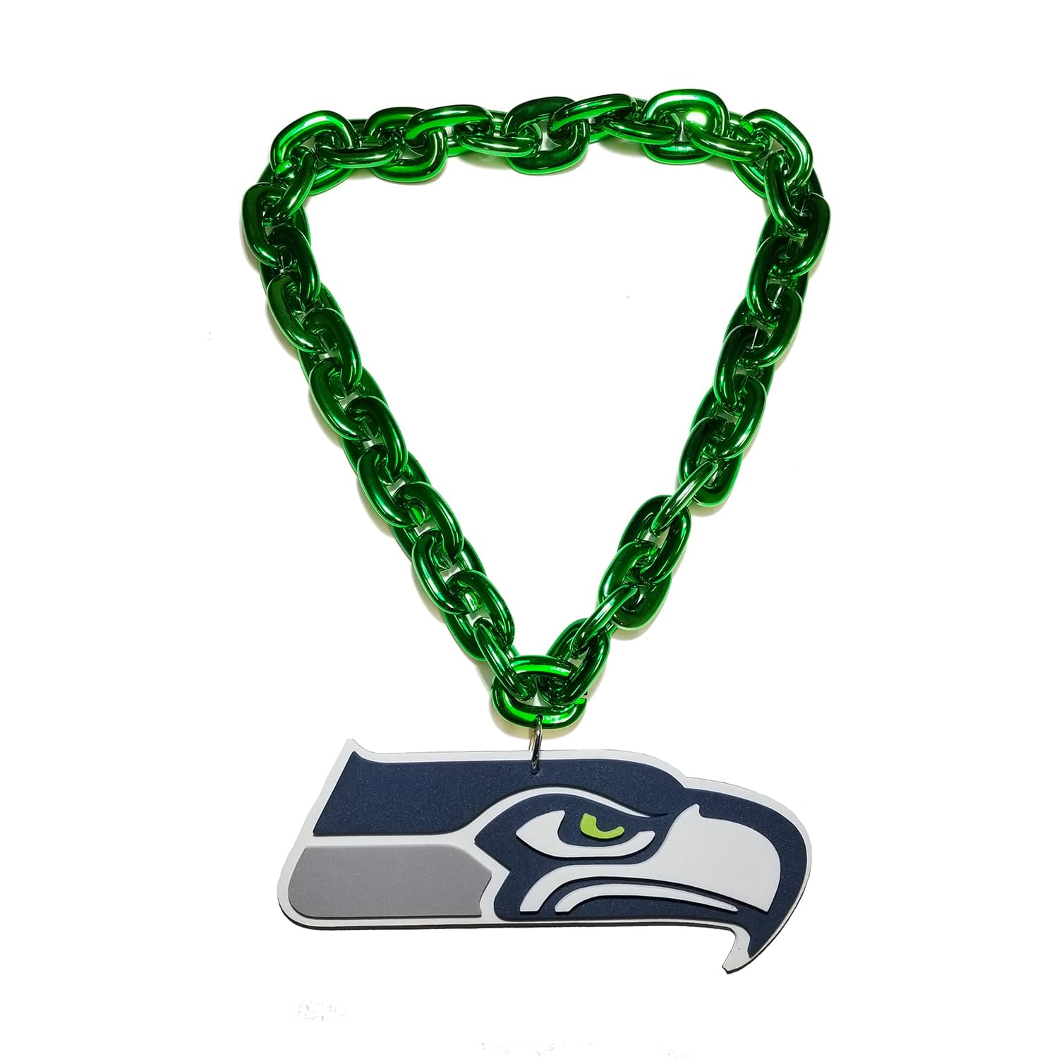 FAN FAVE Seattle Seahawks NFL 10 Inch FanChain 3D Foam