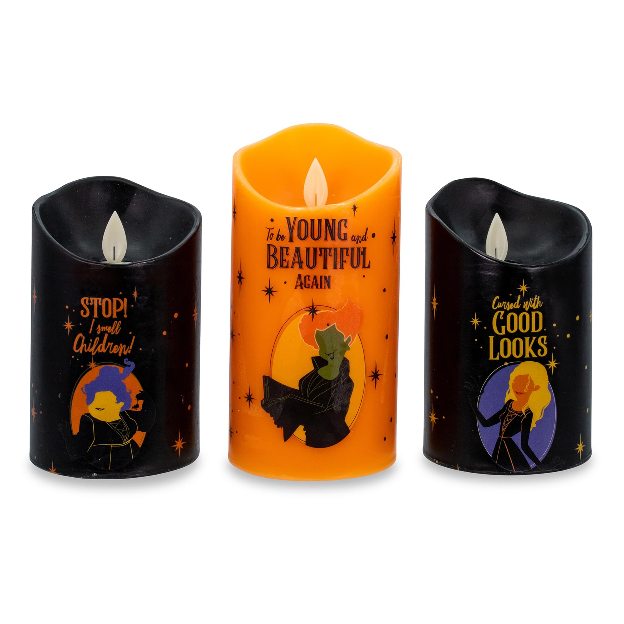 Disney Hocus Pocus LED Flickering Flameless Candles - Thumbnail 5