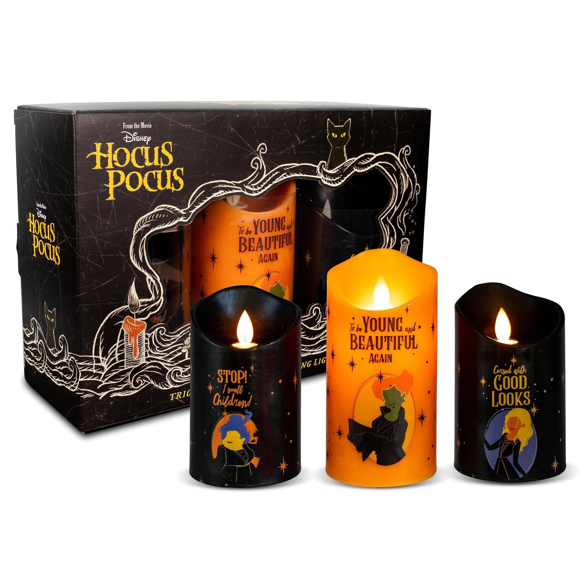 Disney Hocus Pocus LED Flickering Flameless Candles - Thumbnail 5