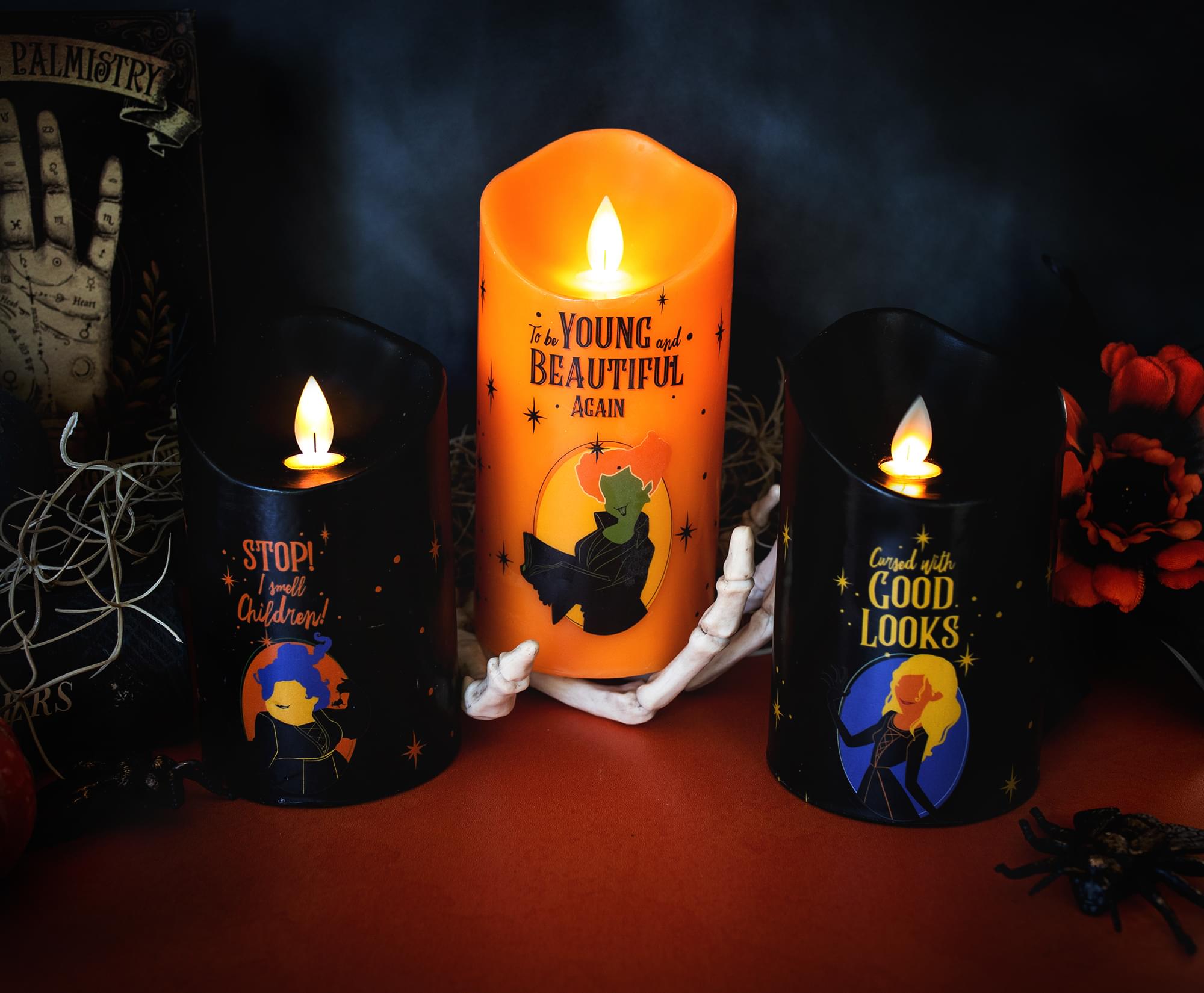 Disney Hocus Pocus LED Flickering Flameless Candles - Thumbnail 2