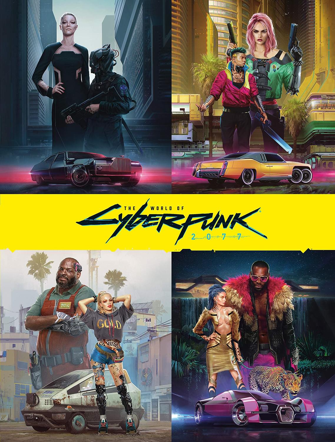 The World of Cyberpunk 2077 Hard Cover Book