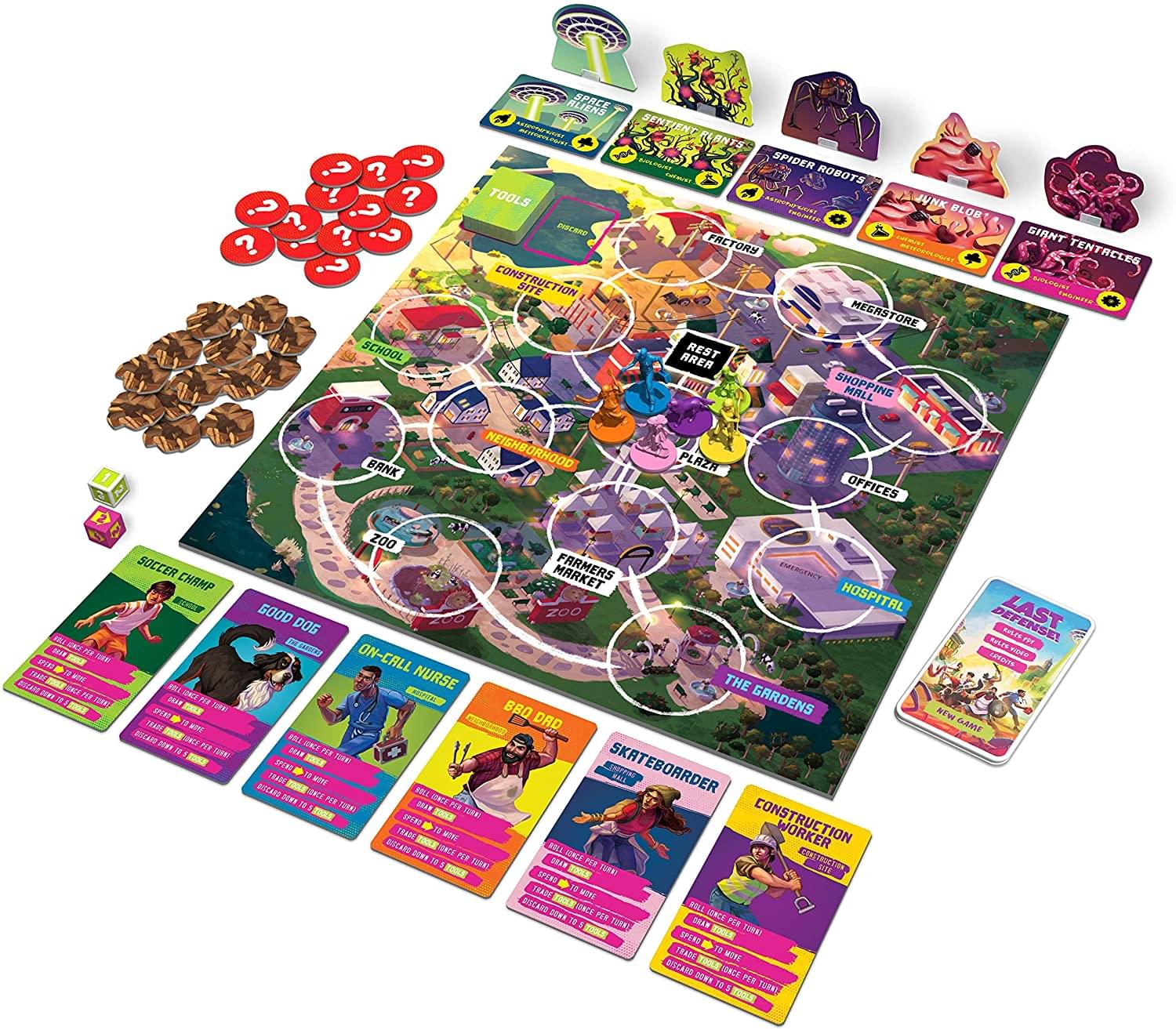 Last Defense Funko Board Game For 2 6 Players 889698487177 EBay