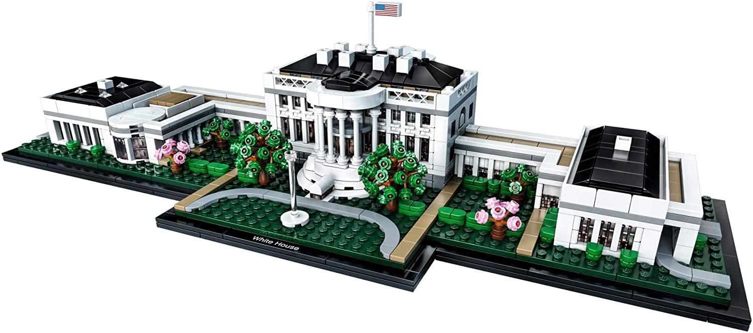 LEGO Architecture The White House 21054 1483 Piece Building Kit 673419318310 eBay